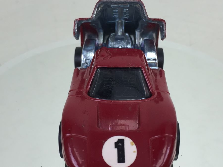 HOT WHEELS Redline 'Ford MK, IV' Red Vintage 1968 Mattel USA [Photo 5]