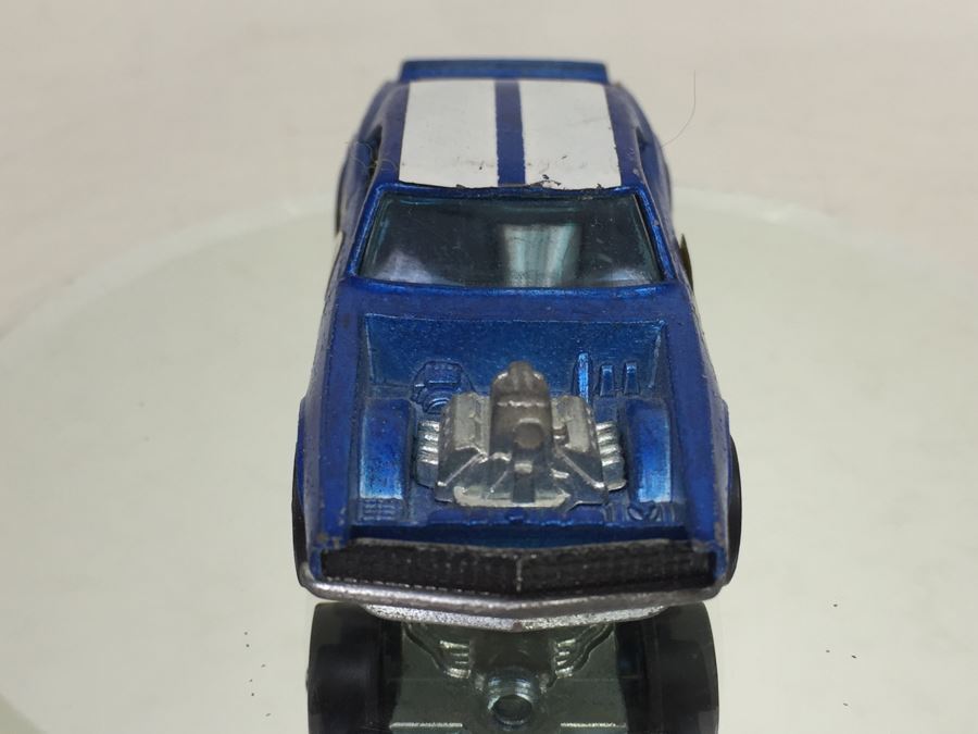 HOT WHEELS Redline 'Heavy Chevy' Blue Vintage 1969 Mattel Hong Kong [Photo 6]