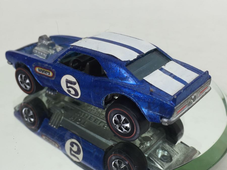 HOT WHEELS Redline 'Heavy Chevy' Blue Vintage 1969 Mattel Hong Kong [Photo 9]