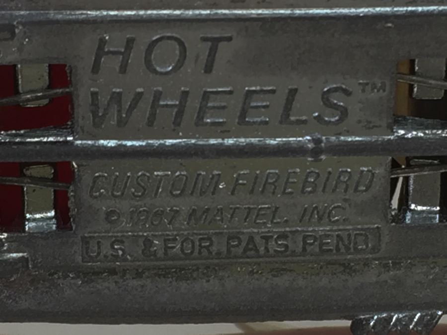 HOT WHEELS Redline 'Custom Firebird' Red Vintage 1967 Mattel US [Photo 3]