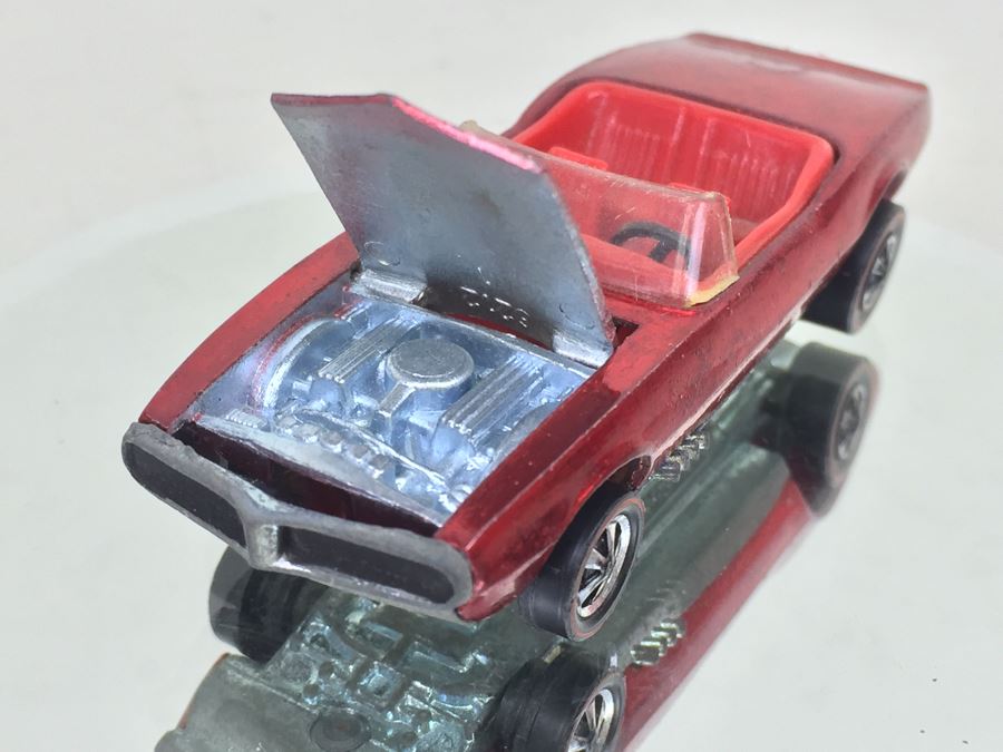 HOT WHEELS Redline 'Custom Firebird' Red Vintage 1967 Mattel US [Photo 9]