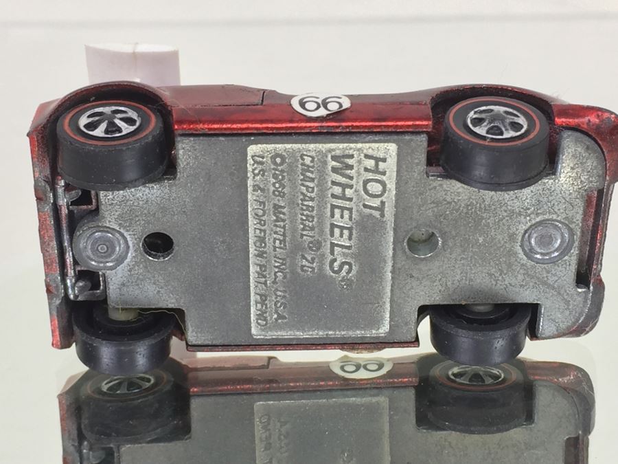 HOT WHEELS Redline 'Chaparral 2G' Red Vintage 1968 Mattel USA [Photo 13]
