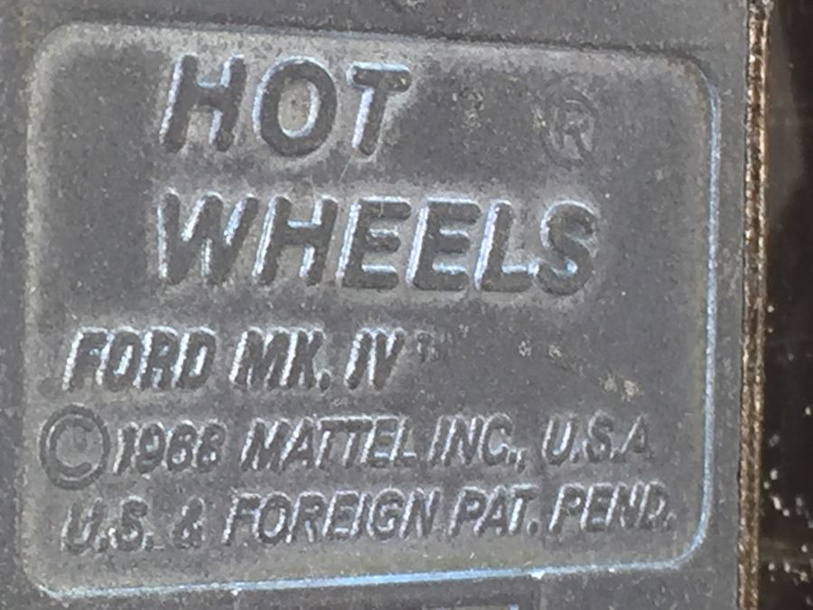 HOT WHEELS Redline 'Ford MK, IV' Brown Vintage 1968 Mattel USA [Photo 3]