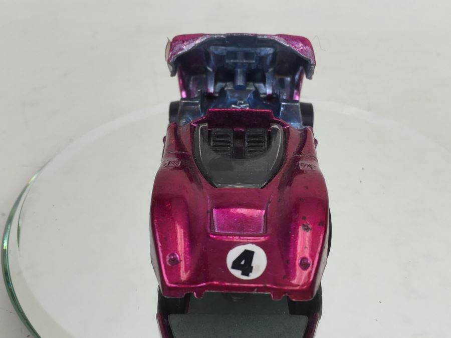 HOT WHEELS Redline 'McLaren M6A' Hot Pink Vintage 1968 Mattel USA [Photo 5]
