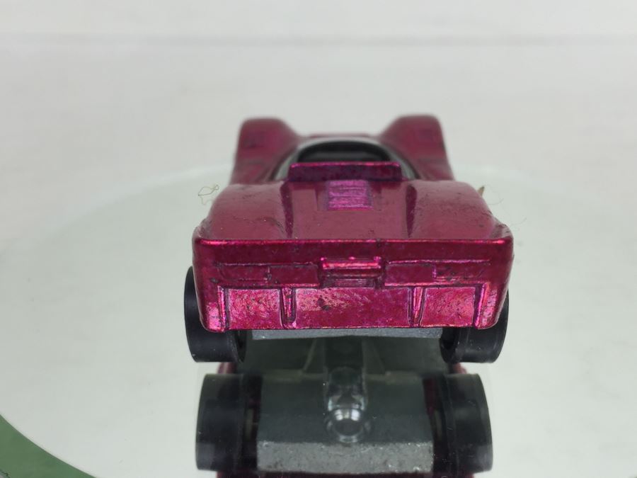 HOT WHEELS Redline 'McLaren M6A' Hot Pink Vintage 1968 Mattel USA