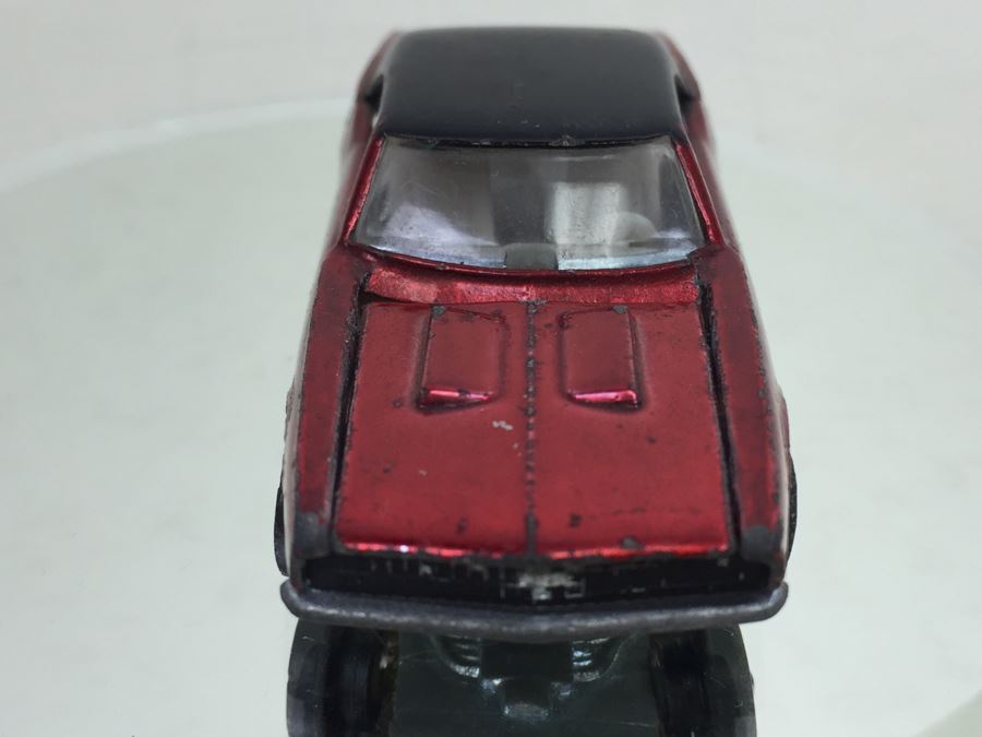 HOT WHEELS Redline 'Custom Camaro' Red Vintage 1967 Mattel USA