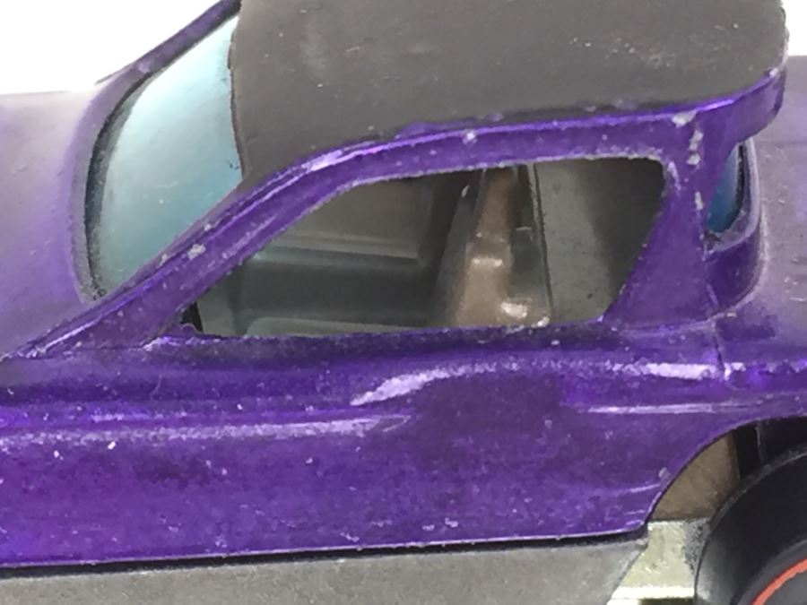 HOT WHEELS Redline 'Python' Purple Vintage 1967 Mattel Hong Kong [Photo 8]
