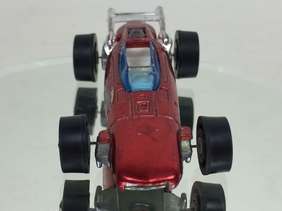 HOT WHEELS Redline 'Indy EAGLE' Red Vintage 1969 Mattel Hong Kong [Photo 5]