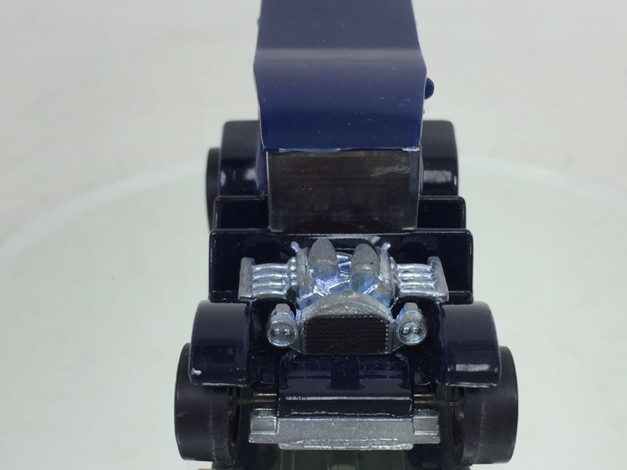 HOT WHEELS Redline 'Paddy Wagon' Navy Blue Vintage 1969 Mattel USA [Photo 4]