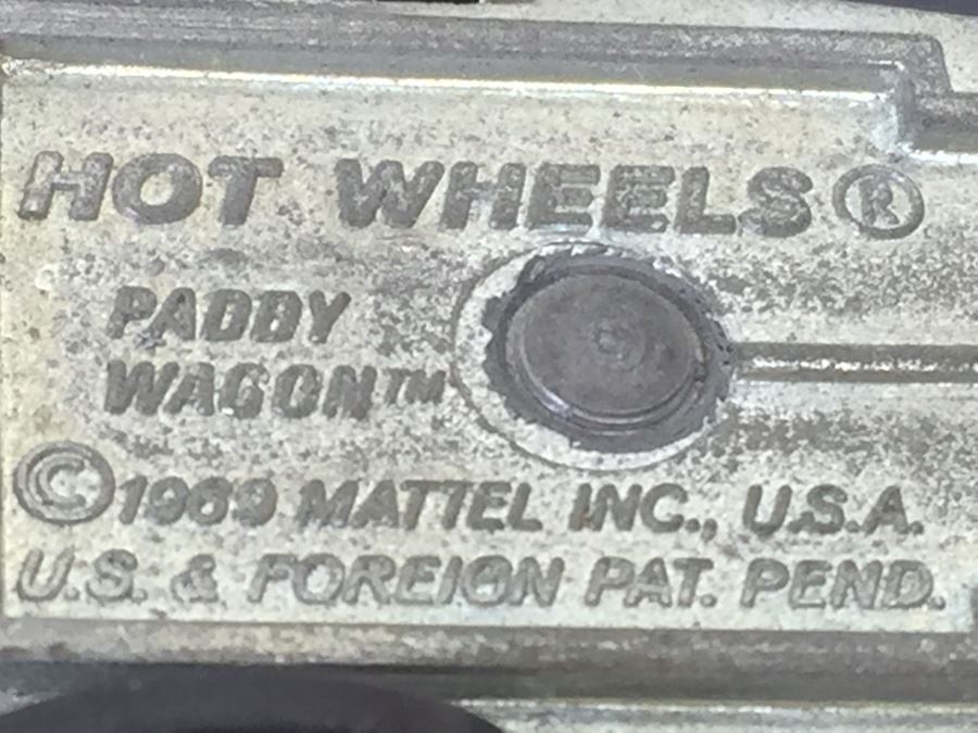HOT WHEELS Redline 'Paddy Wagon' Navy Blue Vintage 1969 Mattel USA [Photo 11]