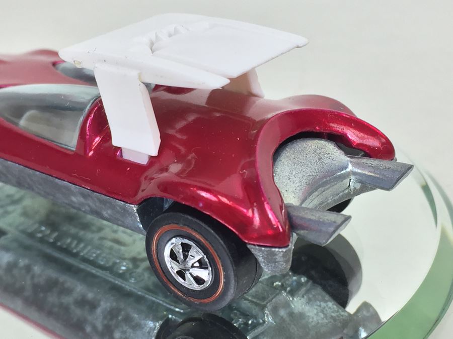 HOT WHEELS Redline 'Swingin Wing' Red Vintage 1969 Mattel USA [Photo 12]