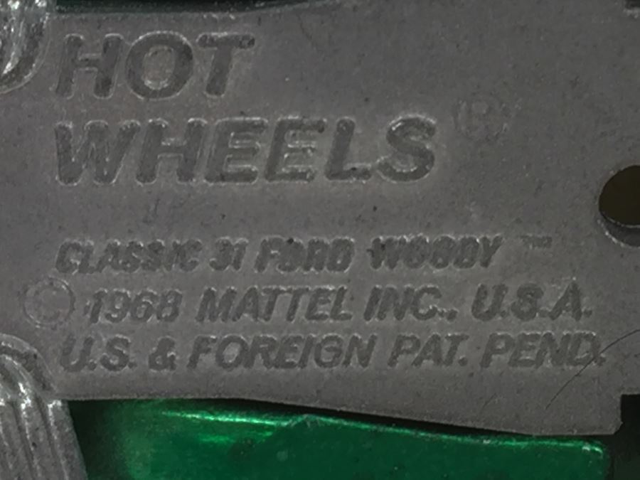 HOT WHEELS Redline 'Classic 31 Ford Woody' Green Vintage 1969 Mattel USA [Photo 3]