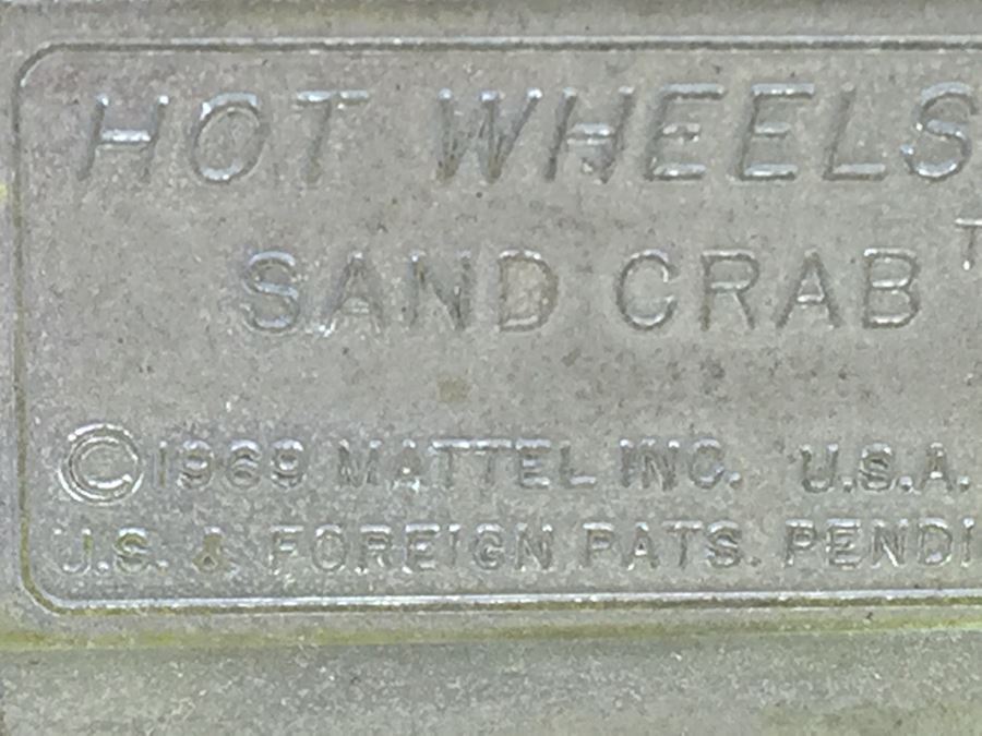 HOT WHEELS Redline 'Sand Crab' Yellow Vintage 1969 Mattel USA [Photo 3]