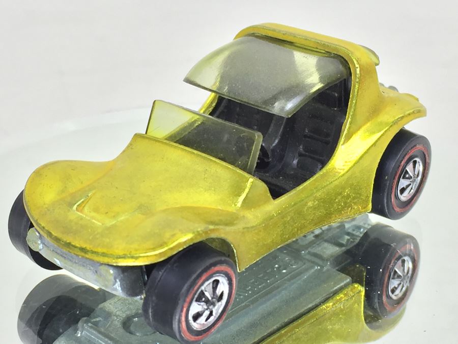 HOT WHEELS Redline 'Sand Crab' Yellow Vintage 1969 Mattel USA [Photo 7]