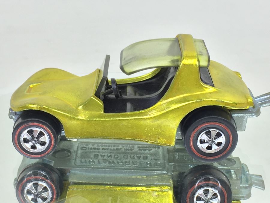 HOT WHEELS Redline 'Sand Crab' Yellow Vintage 1969 Mattel USA [Photo 8]