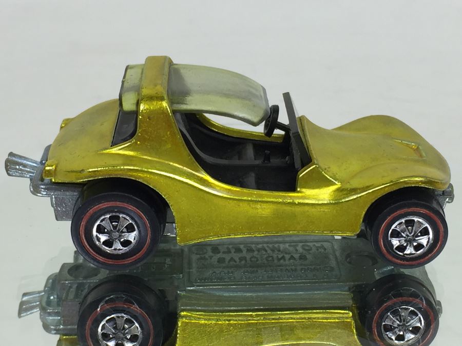 HOT WHEELS Redline 'Sand Crab' Yellow Vintage 1969 Mattel USA [Photo 4]