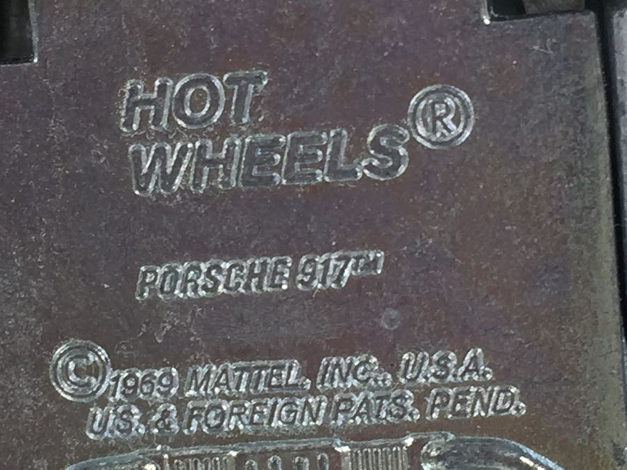 HOT WHEELS Redline 'Porsche 917' Silver Vintage 1969 Mattel USA [Photo 3]