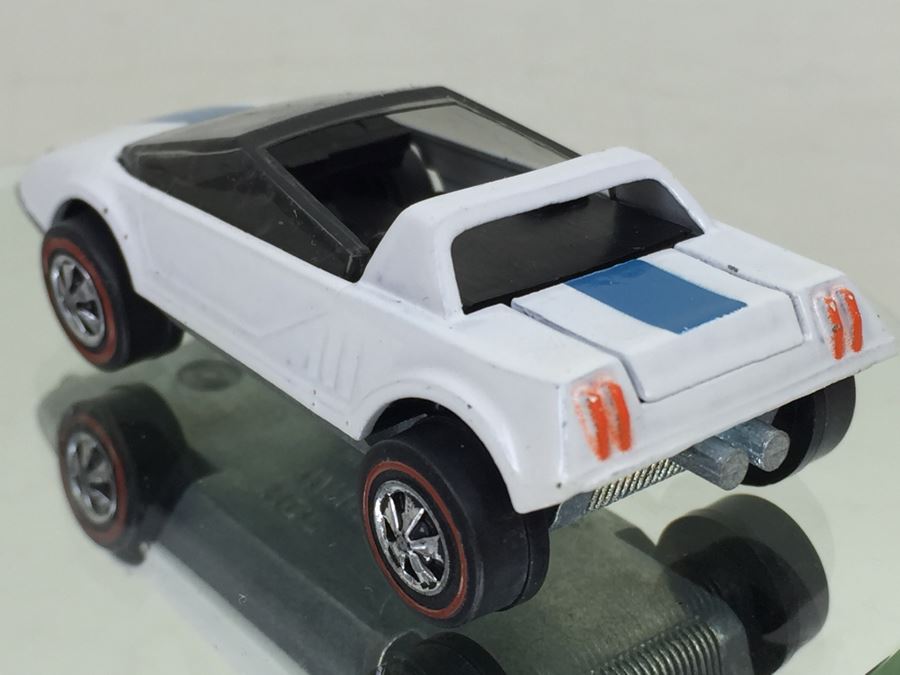 HOT WHEELS Redline 'Jack Rabbit Special' White/Blue Vintage 1969 Mattel USA [Photo 9]