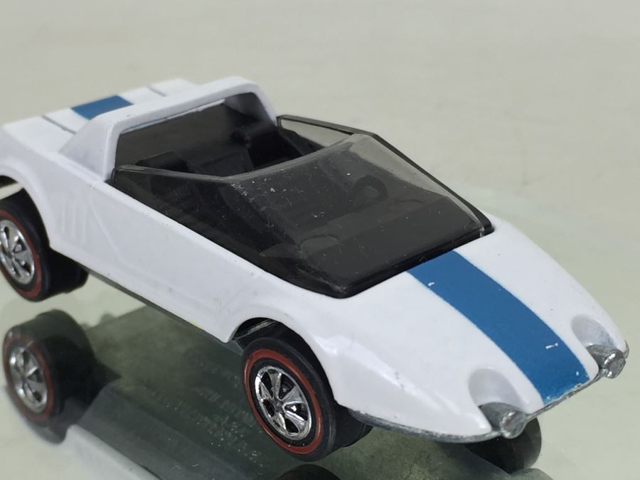 HOT WHEELS Redline 'Jack Rabbit Special' White/Blue Vintage 1969 Mattel USA [Photo 6]