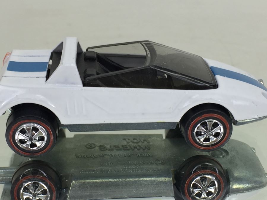HOT WHEELS Redline 'Jack Rabbit Special' White/Blue Vintage 1969 Mattel USA [Photo 5]