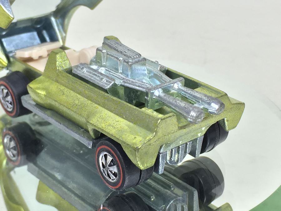 HOT WHEELS Redline 'Hairy Hauler' Green Vintage 1969 Mattel USA [Photo 12]