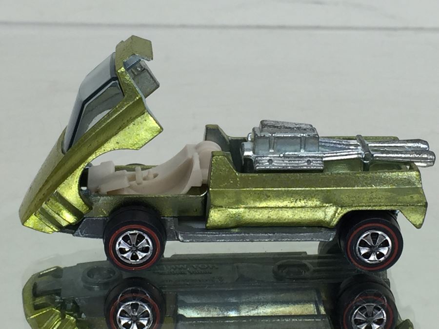 HOT WHEELS Redline 'Hairy Hauler' Green Vintage 1969 Mattel USA [Photo 9]