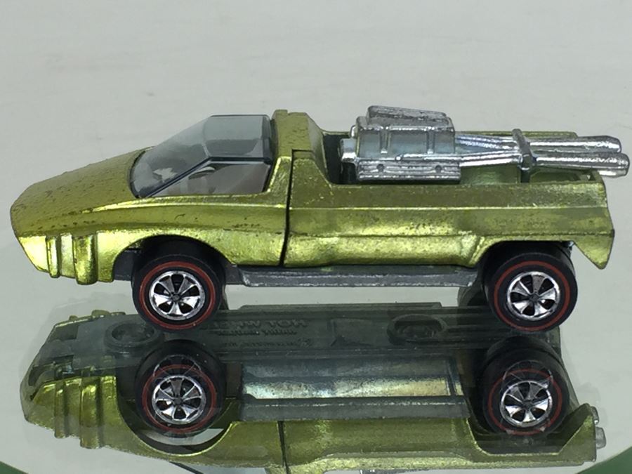 HOT WHEELS Redline 'Hairy Hauler' Green Vintage 1969 Mattel USA [Photo 8]