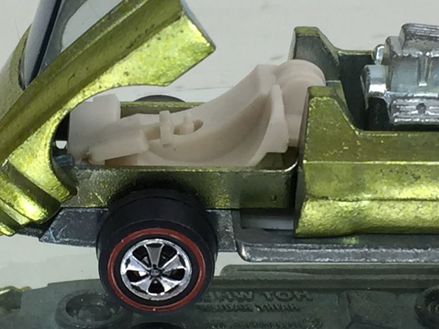 HOT WHEELS Redline 'Hairy Hauler' Green Vintage 1969 Mattel USA [Photo 10]