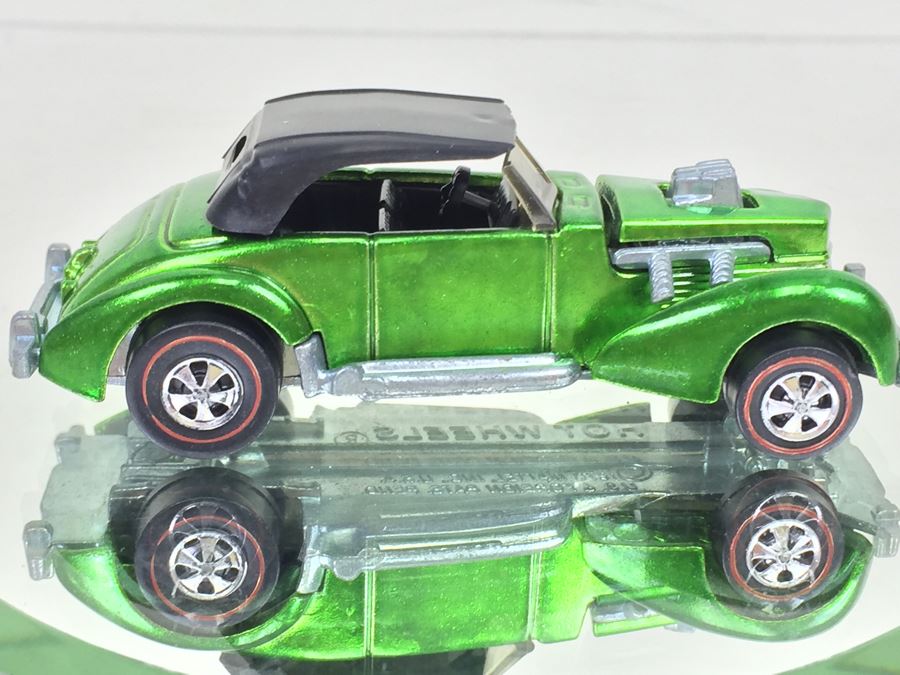 HOT WHEELS Redline 'Classic Cord' Yellow Vintage 1970 Mattel USA [Photo 3]