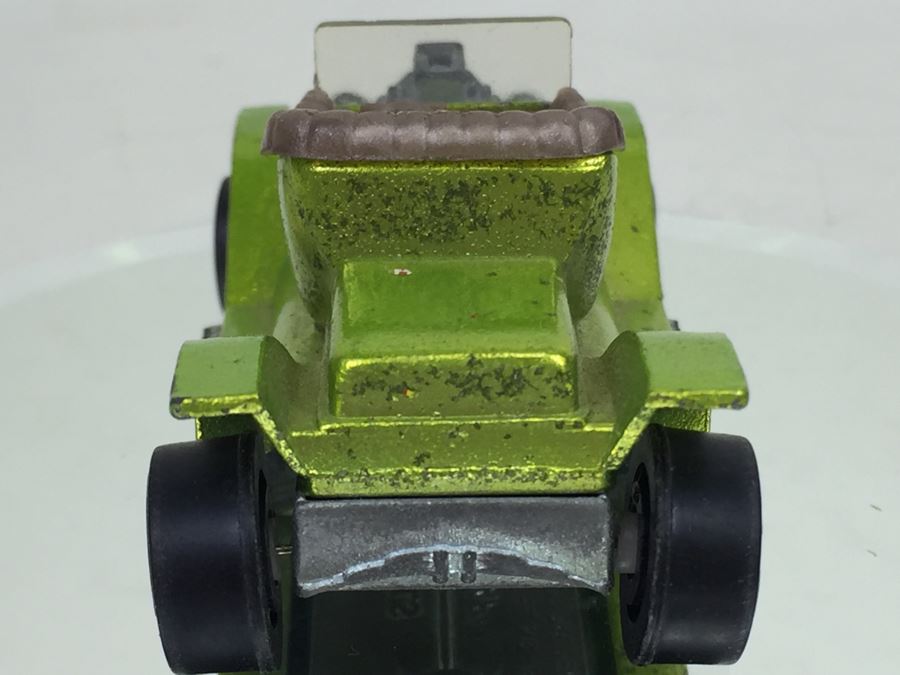 HOT WHEELS Redline 'Hot Heap' Green Vintage 1968 Mattel USA [Photo 9]
