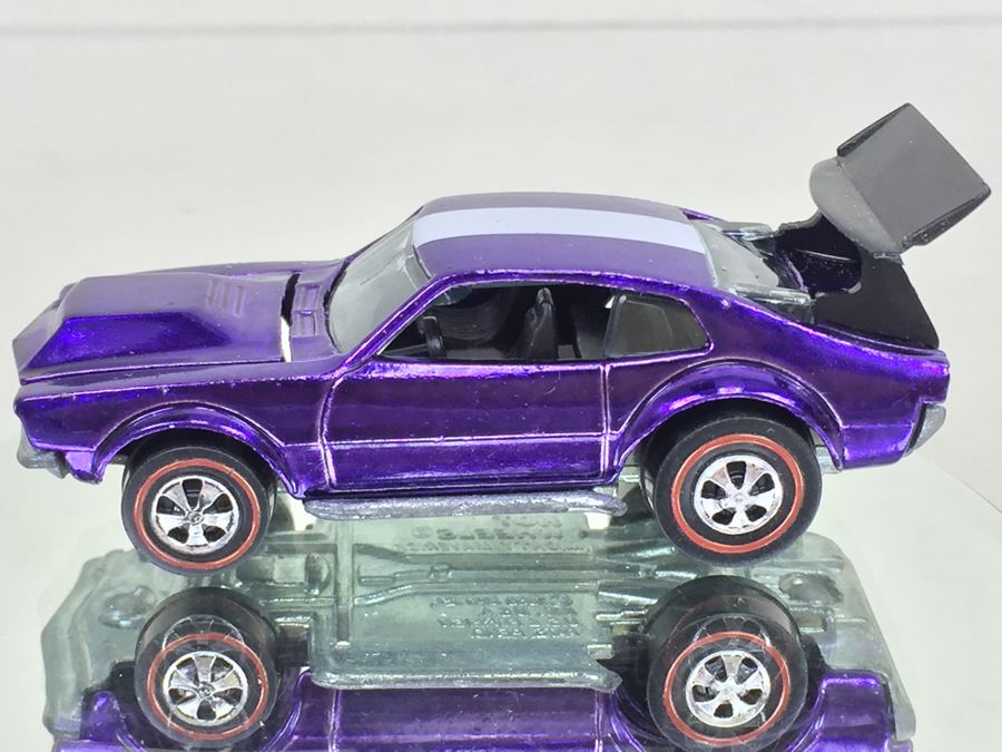 HOT WHEELS Redline 'Mighty Maverick' Purple Vintage 1969 Mattel USA [Photo 7]