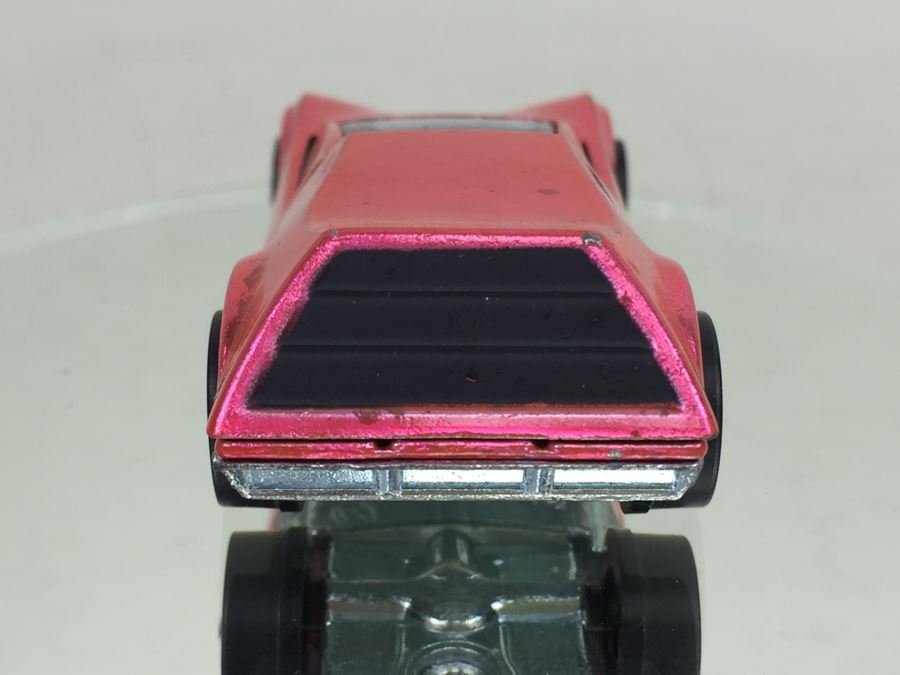 HOT WHEELS Redline 'Tri-Baby' Pink Vintage 1969 Mattel USA [Photo 9]