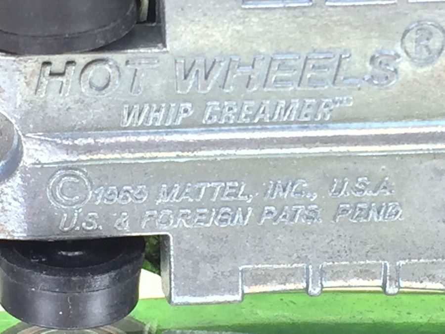 HOT WHEELS Redline 'Whip Creamer' Green Vintage 1969 Mattel USA [Photo 3]