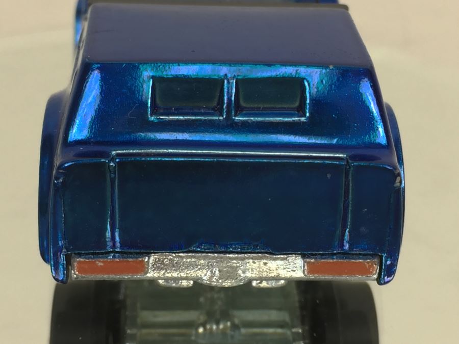 HOT WHEELS Redline 'The Hood' Blue Vintage 1970 Mattel USA [Photo 11]