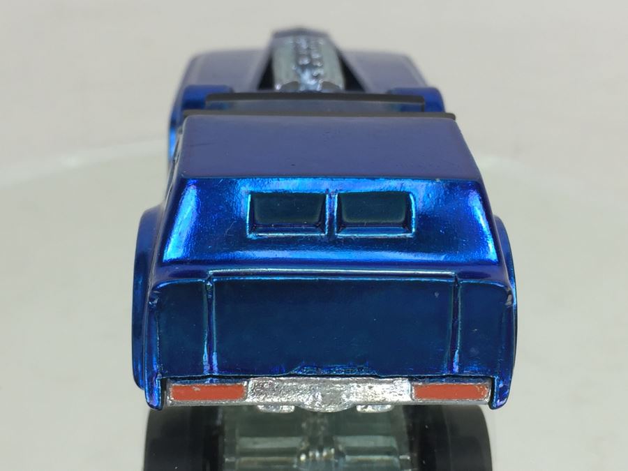 HOT WHEELS Redline 'The Hood' Blue Vintage 1970 Mattel USA [Photo 10]