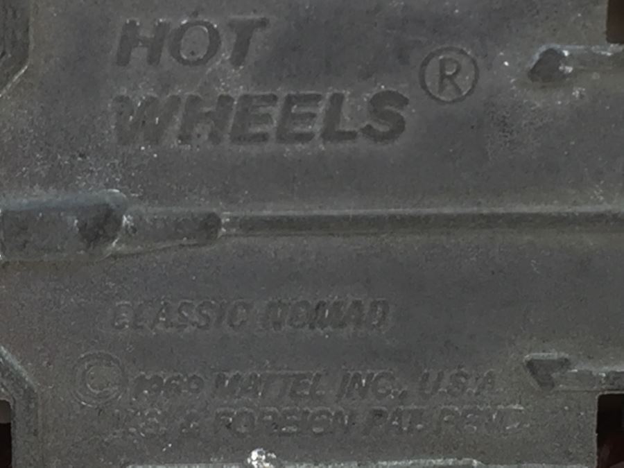 HOT WHEELS Redline 'Classic Nomad' Yellow Vintage 1969 Mattel USA [Photo 3]