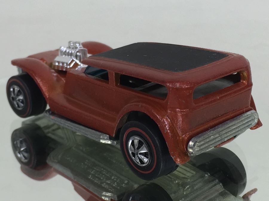 HOT WHEELS Redline 'The Demon' Orange Vintage 1969 Mattel USA [Photo 8]