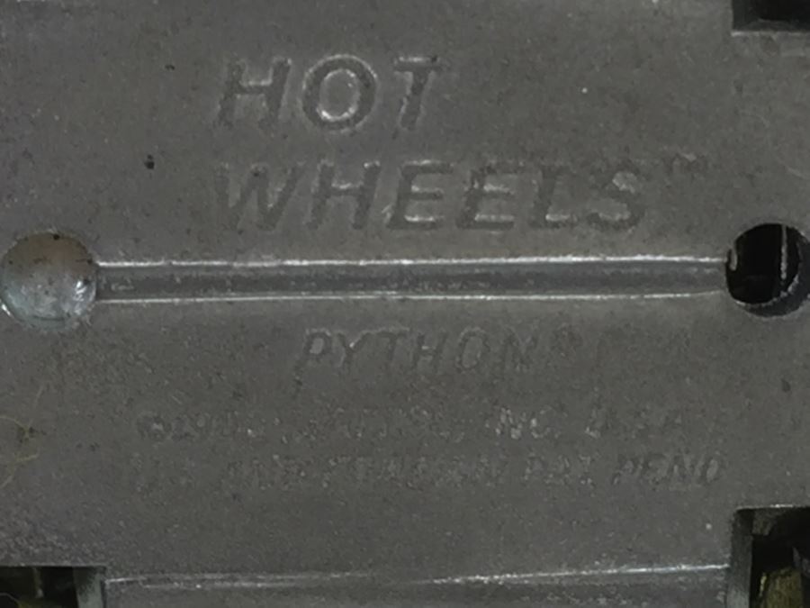 HOT WHEELS Redline 'Python' Green Vintage Mattel USA [Photo 9]