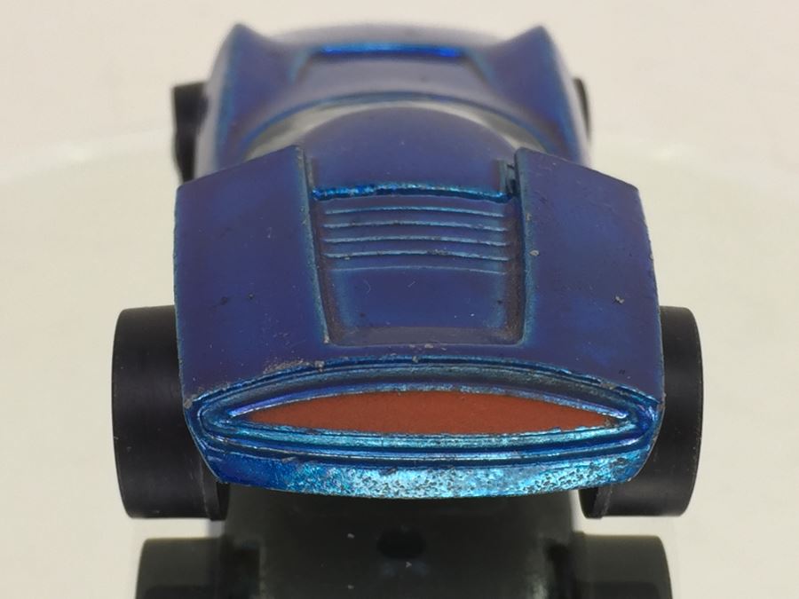 HOT WHEELS Redline 'TurboFire' blue Vintage 1968 Mattel USA [Photo 11]
