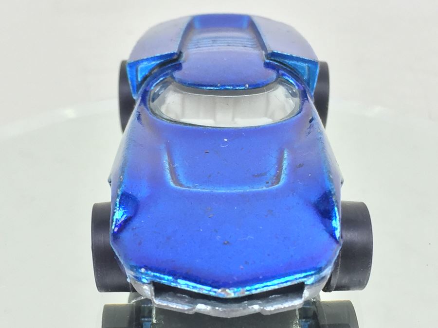 HOT WHEELS Redline 'TurboFire' blue Vintage 1968 Mattel USA [Photo 5]