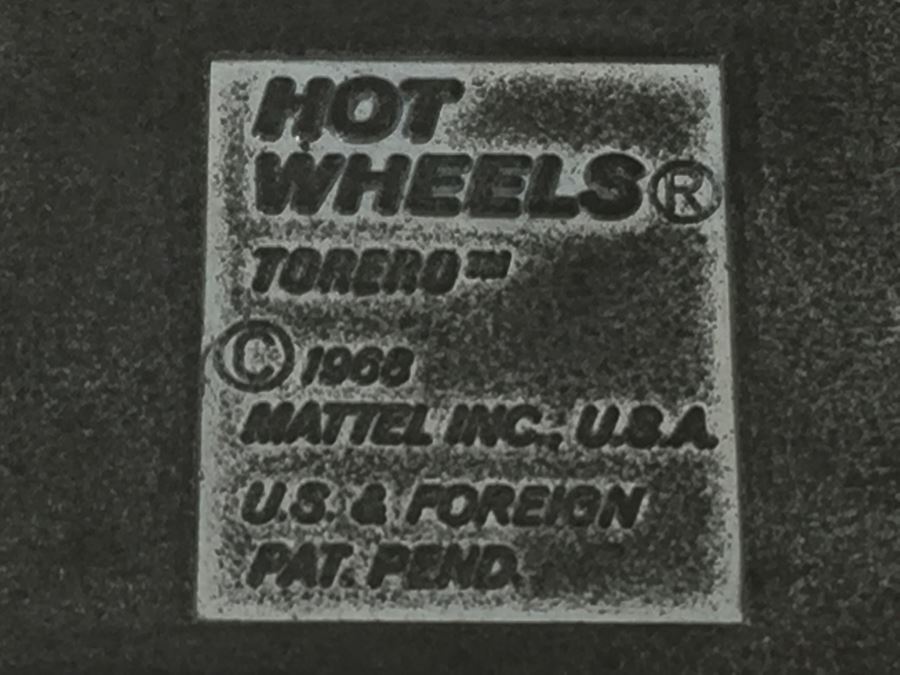 HOT WHEELS Redline 'Torero' Yellow Vintage 1968 Mattel USA [Photo 3]