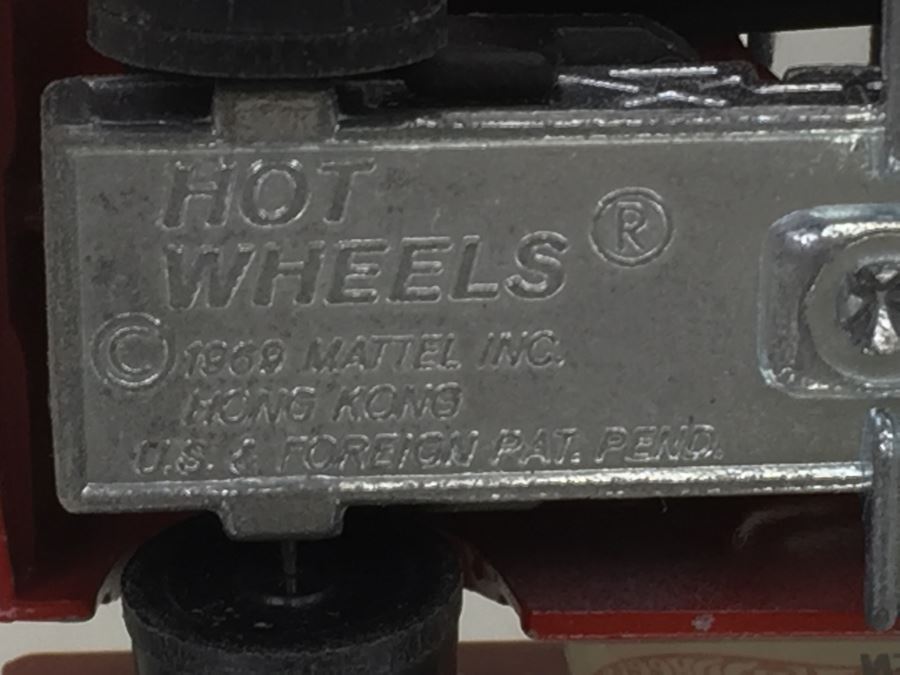 HOT WHEELS Redline 'Tom McEwen The Mongoose' Red with stickers Vintage 1969 Mattel USA [Photo 3]