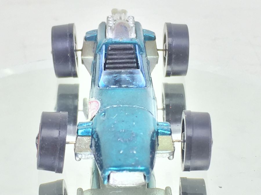 HOT WHEELS Redline 'Brabham Repco FI' Teal Vintage 1969 Mattel Hong Kong [Photo 5]
