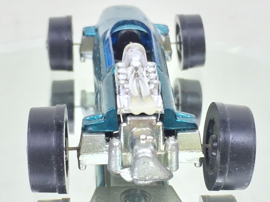 HOT WHEELS Redline 'Brabham Repco FI' Teal Vintage 1969 Mattel Hong Kong [Photo 9]