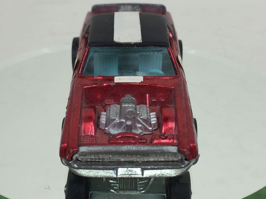 HOT WHEELS Redline 'TNT-Bird' Red Vintage 1969 Mattel Hong Kong [Photo 4]