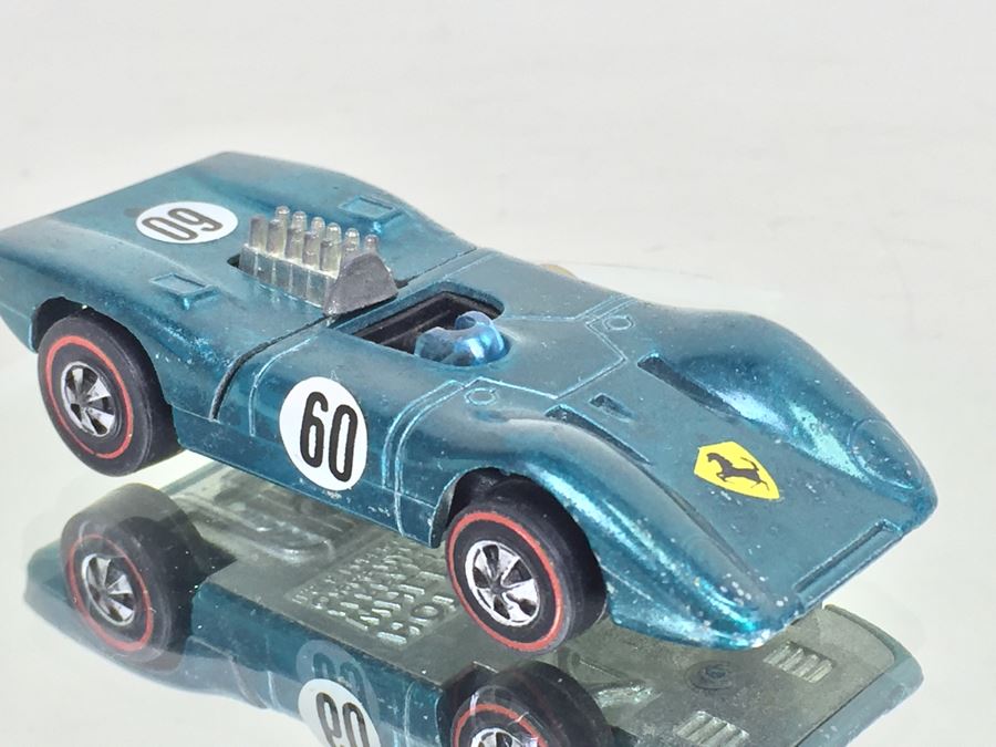 clean with missing hood Details about   HOT WHEELS REDLINE FERRARI 312P USA 