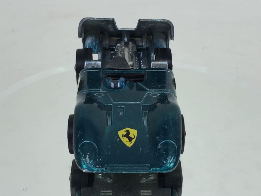 HOT WHEELS Redline 'Ferrari 312P' Blue Vintage 1969 Mattel USA [Photo 5]