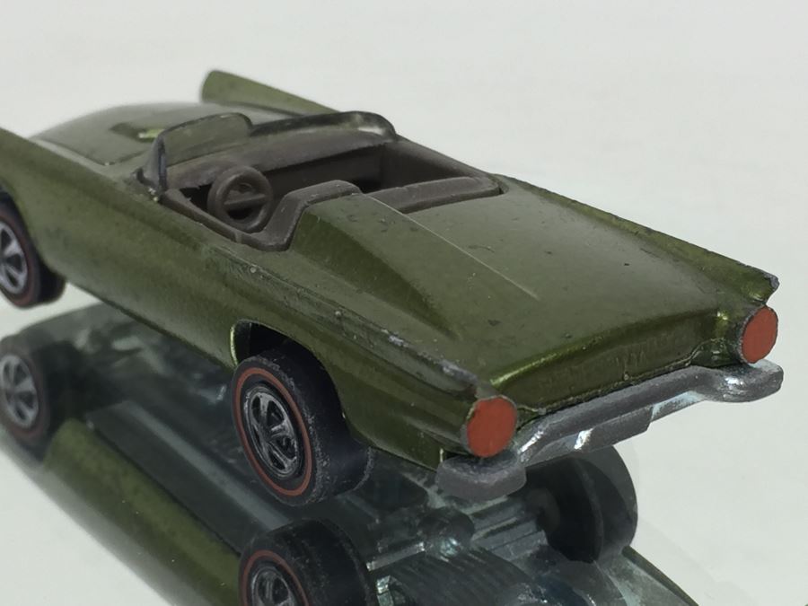 HOT WHEELS Redline 'Classic 67 Bird' Green Vintage 1968 Mattel USA [Photo 8]