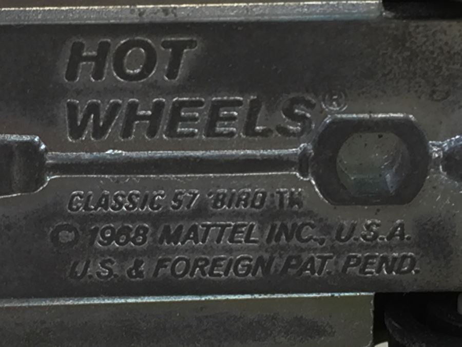 HOT WHEELS Redline 'Classic 67 Bird' Green Vintage 1968 Mattel USA [Photo 3]