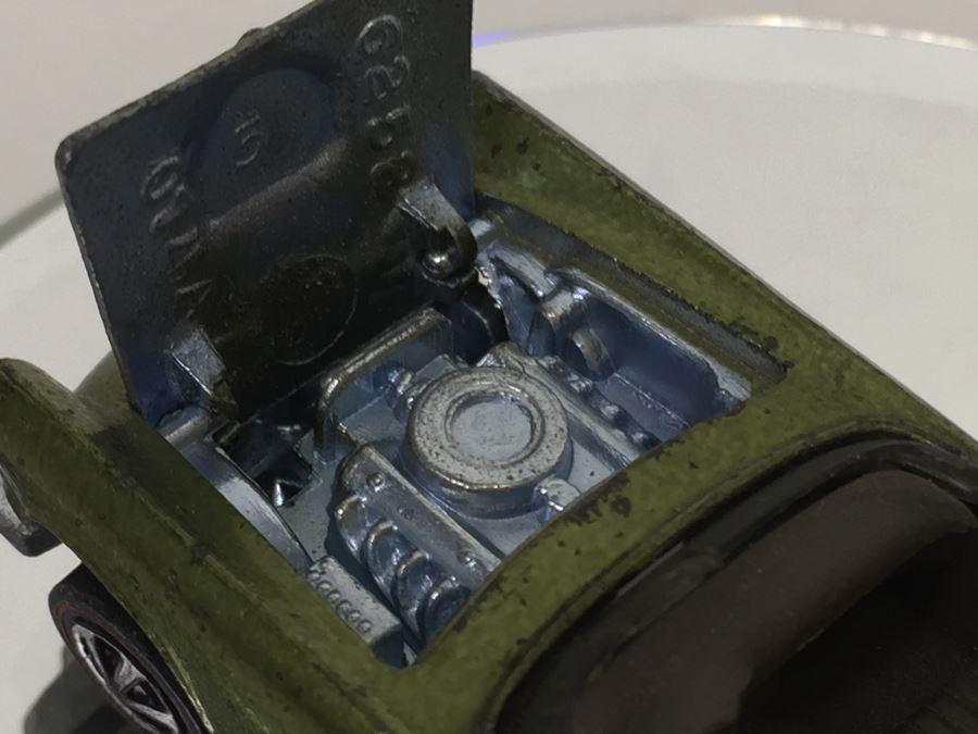 HOT WHEELS Redline 'Classic 67 Bird' Green Vintage 1968 Mattel USA [Photo 12]